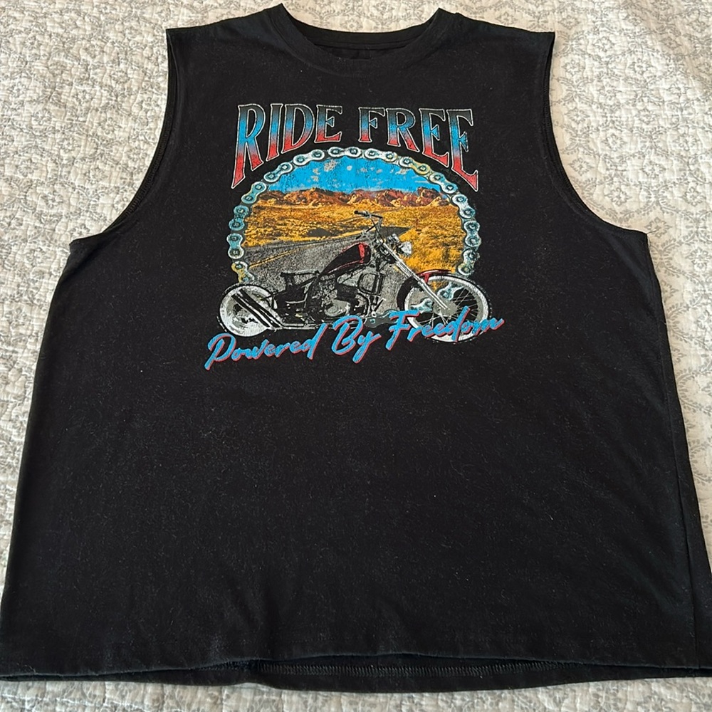 Ride Free Sleeveless T-shirt
